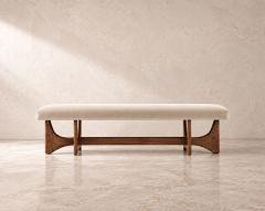 Carlos Solano Granda Artisanal Bench Series 72 in Special Walnut by Stamford Modern - 4824639