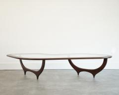 Carlos Solano Granda Contour Coffee Table in Special Walnut by Stamford Modern - 4580436