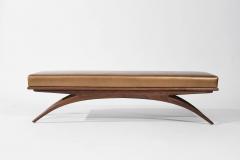 Carlos Solano Granda Convex Bench Series 72 in Matte Natural Walnut - 3562633