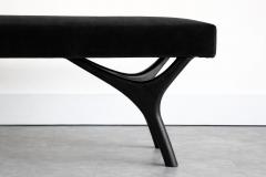 Carlos Solano Granda Crescent Bench Series 60 in Blackout Oak by Stamford Modern - 4559127