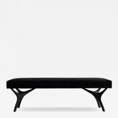 Carlos Solano Granda Crescent Bench Series 60 in Blackout Oak by Stamford Modern - 4559161
