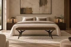 Carlos Solano Granda Crescent Bench Series 60 in Bronze by Stamford Modern - 4809080