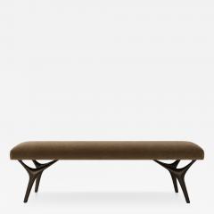 Carlos Solano Granda Crescent Bench Series 60 in Bronze by Stamford Modern - 4811369