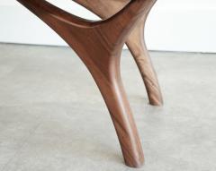 Carlos Solano Granda Crescent Bench Series 60 in Natural Walnut by Stamford Modern - 4535937