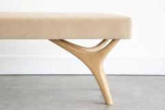 Carlos Solano Granda Crescent Bench Series 60 in White Oak by Stamford Modern - 4559066