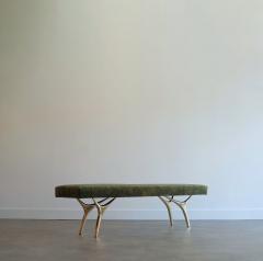 Carlos Solano Granda Crescent Bench Series 72 in Polished Brass by Stamford Modern - 4116571