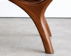 Carlos Solano Granda Crescent Bench Series 72 in Special Walnut by Stamford Modern - 4567827