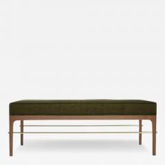 Carlos Solano Granda Linear Bench in Natural Walnut Series 48 by Stamford Modern - 3384018