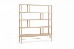 Carlos Solano Granda Linear Bookcase in Espresso Walnut by Stamford Modern - 4493678