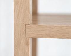 Carlos Solano Granda Linear Bookcase in White Oak by Stamford Modern - 4779226