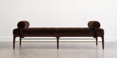 Carlos Solano Granda Linear Daybed Double Bolster in Espresso Walnut Series 72 - 4780493