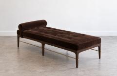 Carlos Solano Granda Linear Daybed Double Bolster in Espresso Walnut Series 72 - 4780494