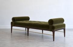 Carlos Solano Granda Linear Daybed Double Bolster in Espresso Walnut Series 72 - 4782562