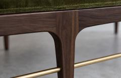 Carlos Solano Granda Linear Daybed Double Bolster in Espresso Walnut Series 72 - 4782575
