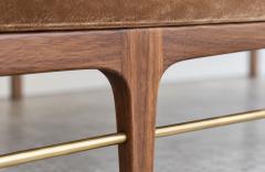 Carlos Solano Granda Linear Daybed Double Bolster in Natural Walnut Series 72 - 4782431