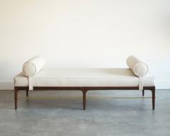 Carlos Solano Granda Linear Daybed Double Bolster in Special Walnut Series 72 - 4487038