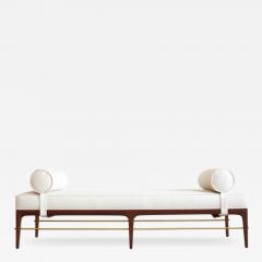 Carlos Solano Granda Linear Daybed Double Bolster in Special Walnut Series 72 - 4491191