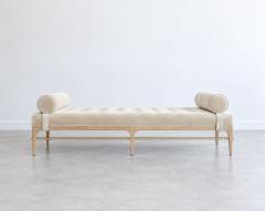 Carlos Solano Granda Linear Daybed Double Bolster in White Oak Series 72 - 4780459