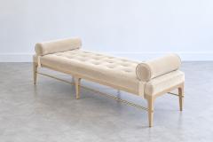 Carlos Solano Granda Linear Daybed Double Bolster in White Oak Series 72 - 4780460
