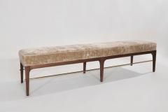 Carlos Solano Granda Natural Walnut Linear Bench by Stamford Modern - 2131168