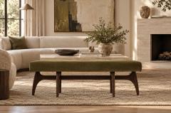 Carlos Solano Granda Odyssey Bench Series 60 in Dark Walnut by Stamford Modern - 4759678