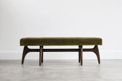Carlos Solano Granda Odyssey Bench Series 60 in Dark Walnut by Stamford Modern - 4759680