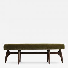 Carlos Solano Granda Odyssey Bench Series 60 in Dark Walnut by Stamford Modern - 4761218