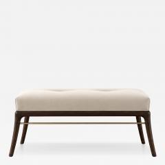 Carlos Solano Granda Sabre Leg Bench Series 36 in Dark Walnut by Stamford Modern - 4811364