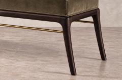 Carlos Solano Granda Sabre Leg Bench Series 60 in Espresso Walnut by Stamford Modern - 4806510