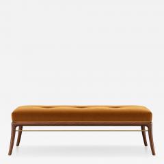 Carlos Solano Granda Sabre Leg Bench Series 60 in Special Walnut by Stamford Modern - 4811357