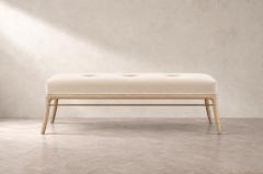 Carlos Solano Granda Sabre Leg Bench Series 60 in White Oak by Stamford Modern - 4805247