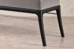 Carlos Solano Granda Sabre Leg Bench Series 72 in Blackout Oak by Stamford Modern - 4806734