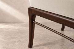 Carlos Solano Granda Sabre Leg Daybed Series 72 in Dark Walnut by Stamford Modern - 4806595