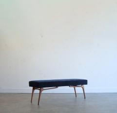 Carlos Solano Granda Sculptural ICO Bench Series 54 in Natural Walnut by Stamford Modern - 4094931