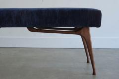Carlos Solano Granda Sculptural ICO Bench Series 54 in Natural Walnut by Stamford Modern - 4094933