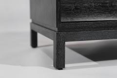 Carlos Solano Granda Stacked Bedside Table in Black Ceruse - 3530464