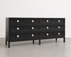 Carlos Solano Granda Stacked Dresser in Black Ceruse Oak by Stamford Modern - 4611336