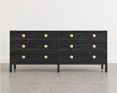 Carlos Solano Granda Stacked Dresser in Black Ceruse Oak by Stamford Modern - 4611338