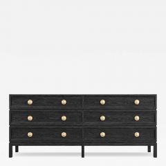 Carlos Solano Granda Stacked Dresser in Black Ceruse Oak by Stamford Modern - 4613924