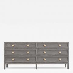 Carlos Solano Granda Stacked Dresser in Gray Ceruse Oak by Stamford Modern - 4613922