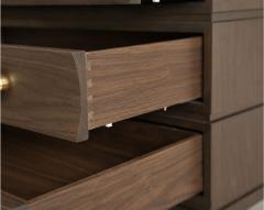 Carlos Solano Granda Stacked Dresser in Natural Walnut by Stamford Modern - 4611352