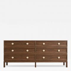 Carlos Solano Granda Stacked Dresser in Natural Walnut by Stamford Modern - 4613925