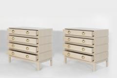 Carlos Solano Granda Stamford Moderns Stacked Bedside Tables in Cerused Oak - 2073885