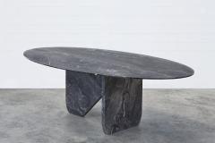 Carlyle Collective Oval Marble Dining Table - 570036