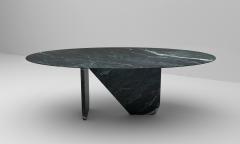 Carlyle Collective Oval Marble Dining Table - 570091