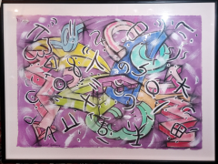 Carol Brown Goldberg Composition in Pink 1990 - 3951222