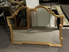 Carol Canner Carvers Guild GOLD GILT WOOD NEOCLASSICAL HOLLYWOOD REGENCY MIRROR - 3894970