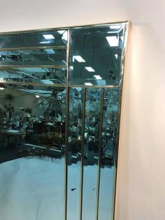 Carol Canner Magnificent Herring Bone Wall Mirror by Carol Canner for Carvers Guild - 419652