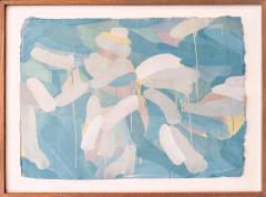 Carol Cohen Hamoy Abstract Gouache Painting Handmade Paper - 4585909