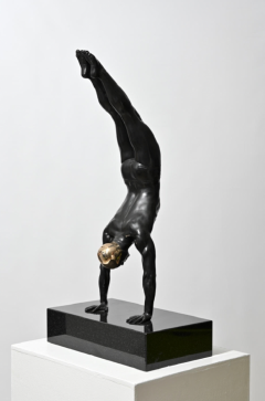 Carole Feuerman The Diver Table top Bronze w Highly Polished Cap Stone Base 2023 - 3470151